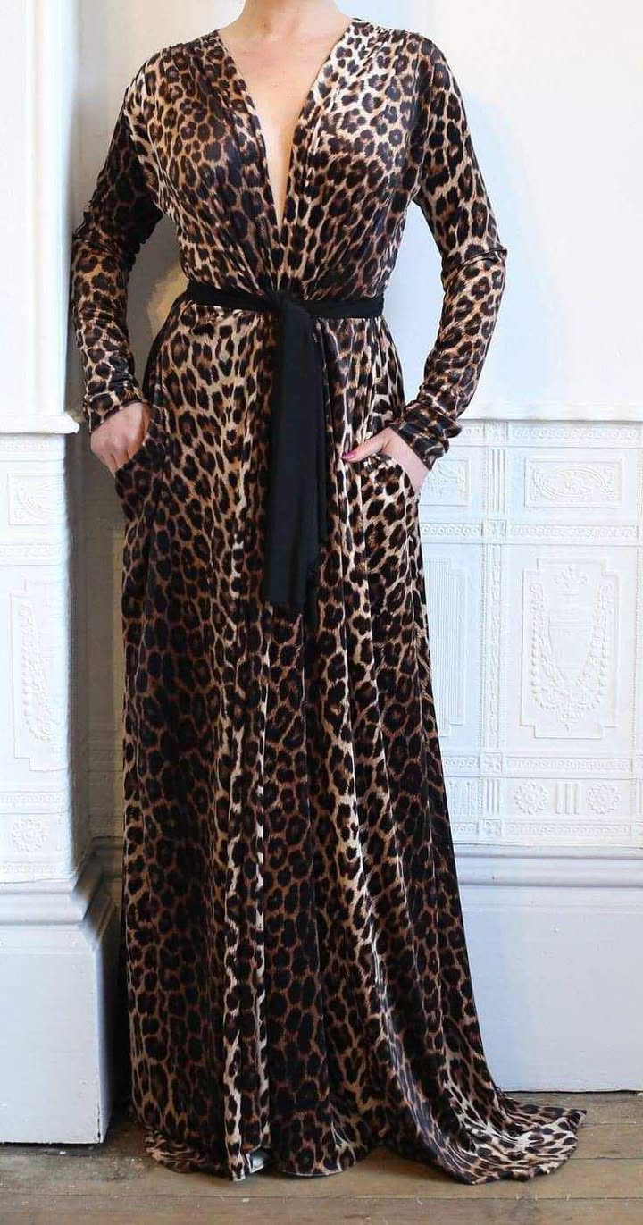 Robe leopard